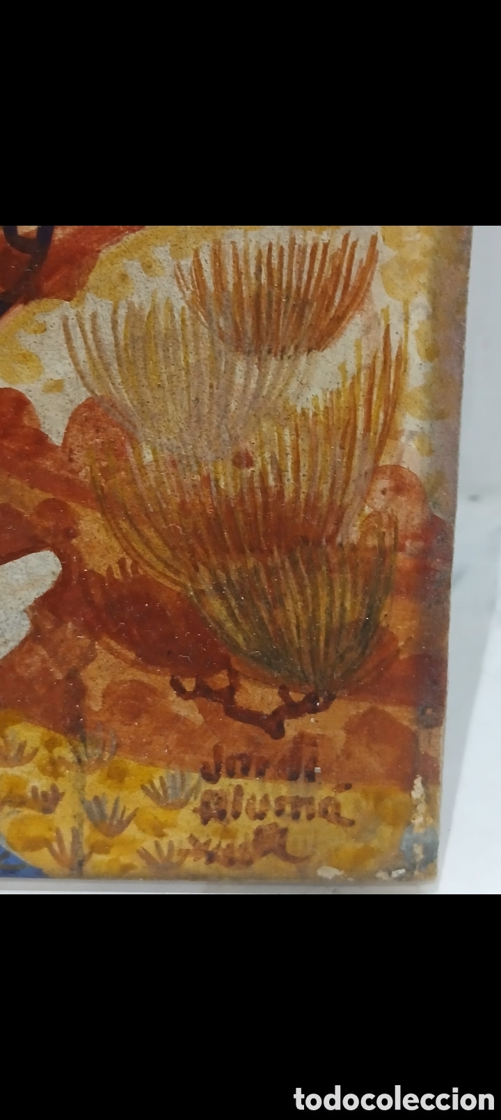 Arte: Cuadro Jordi Alum&agrave; Virgen con paloma