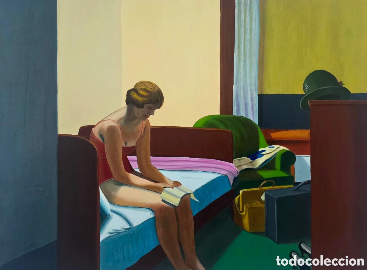Arte: Habitaci&oacute;n de Hotel. R&eacute;plica de Hopper