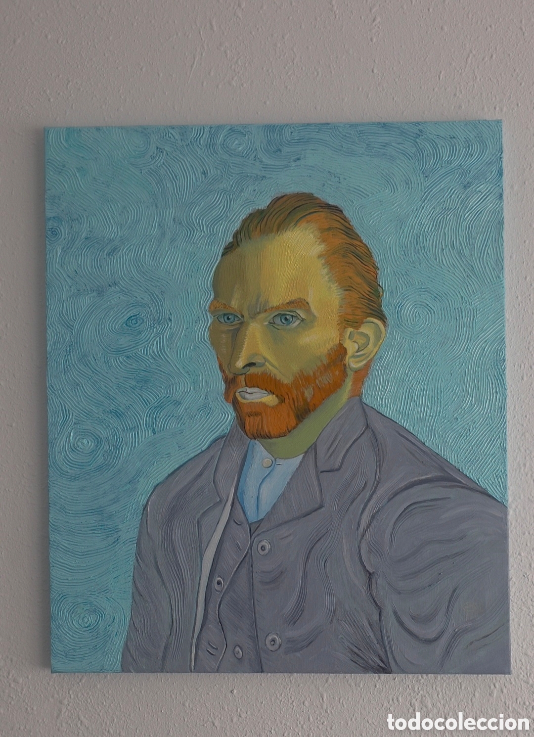 Arte: R&eacute;plica retrato de Van Gogh 50x60