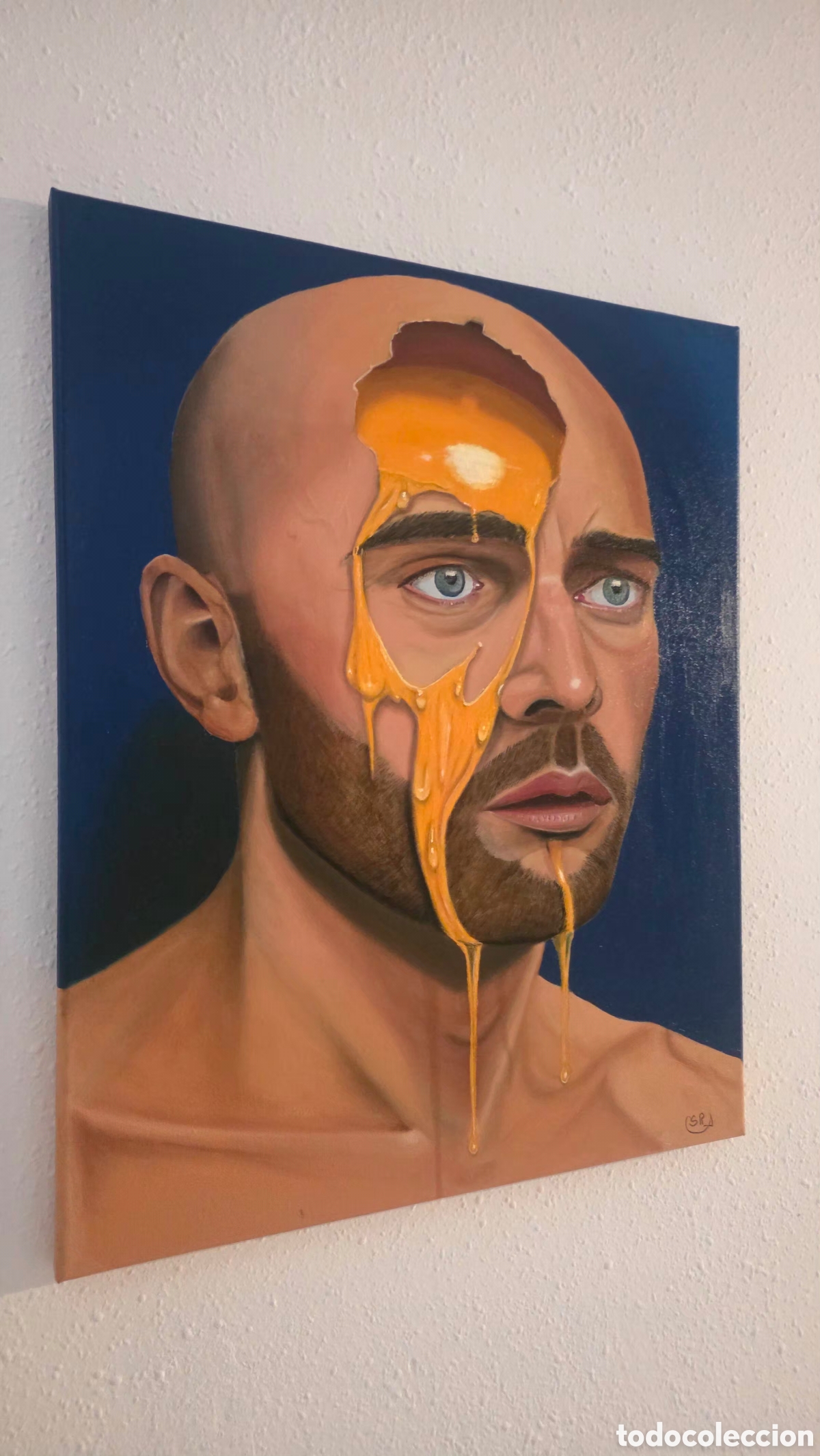 Arte: Cuadro &oacute;leo 40x50. &Oacute;leo sobre lienzo. - Foto 3