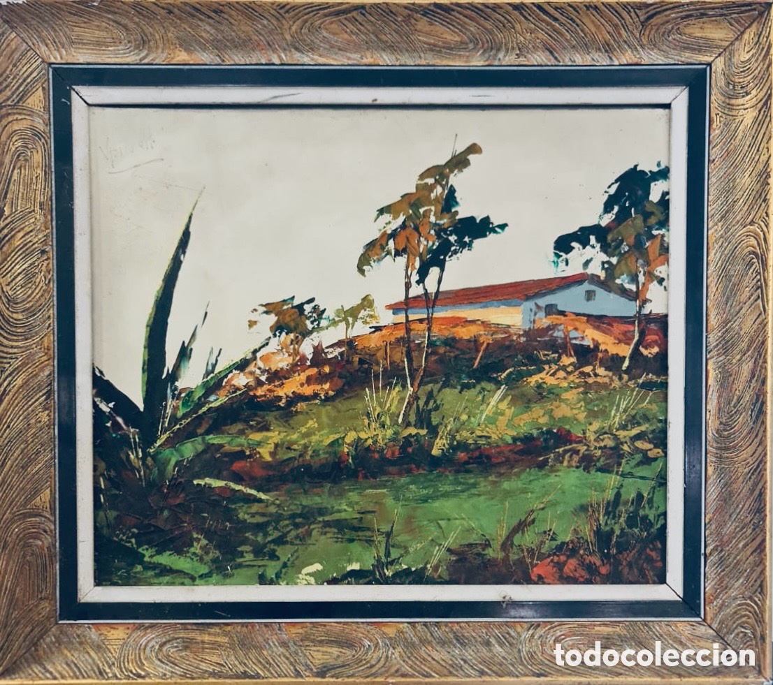 Arte: Valeriano Pinzell i Font M Pintura &oacute;leo sobre Table