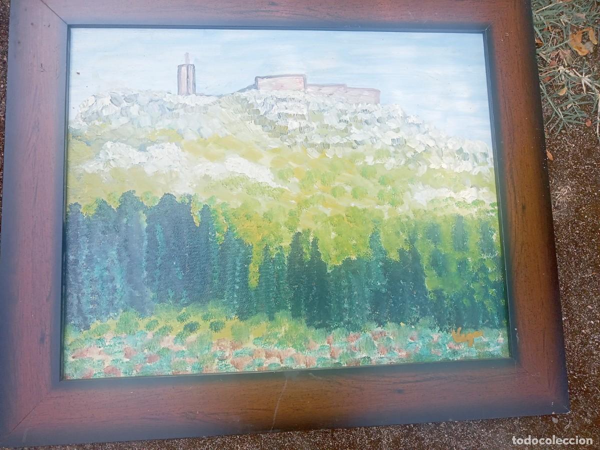 Arte: BONITO CUADRO OLEO PAISAJE DEL PINTOR SERRANO. ( ALFONSO. VEGA )