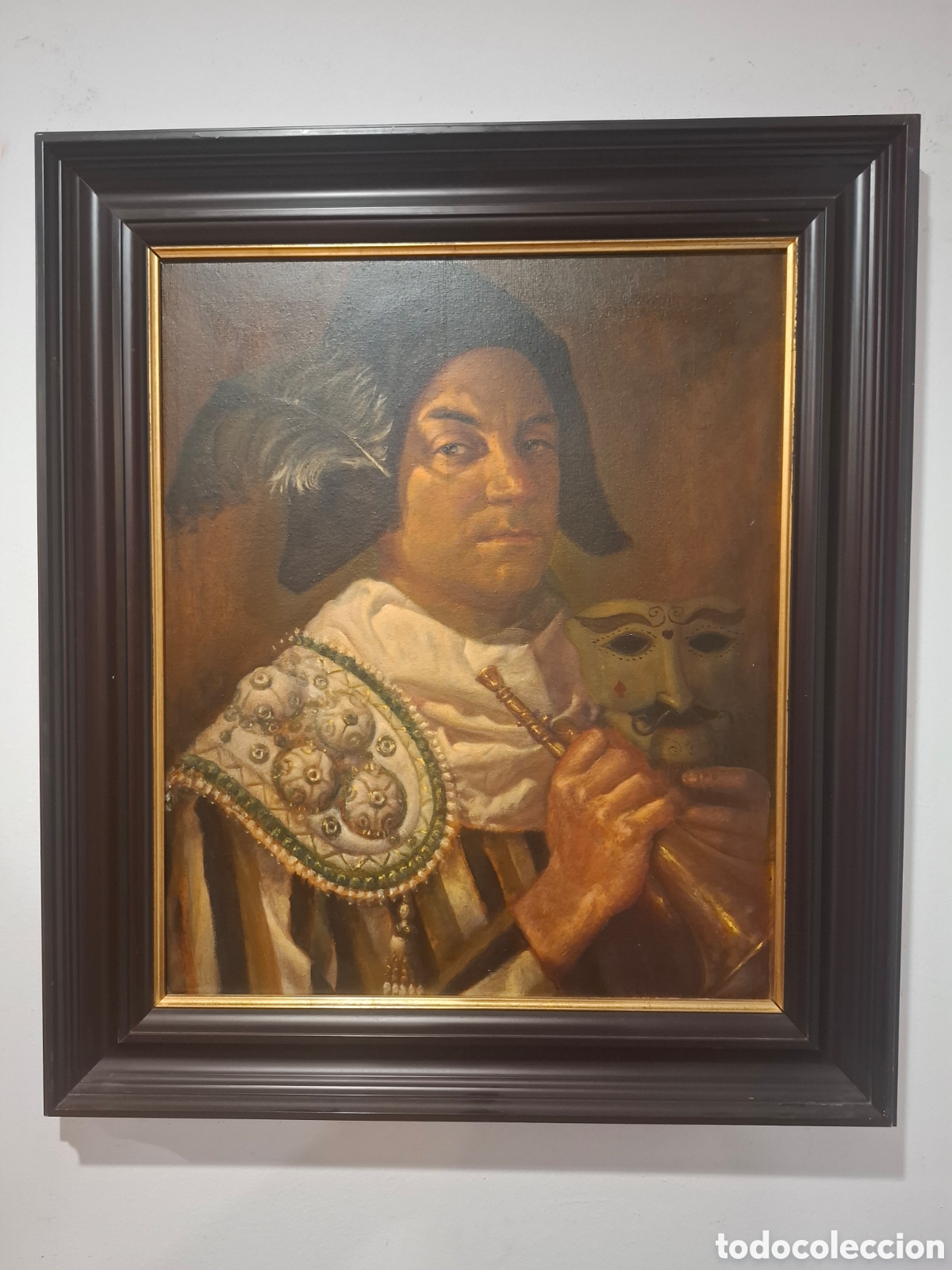 Arte: Oleo sobre lienzo francisco Gomez 85x73