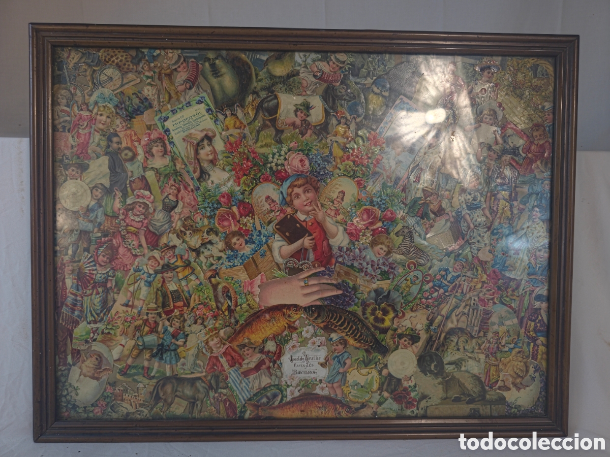 Arte: Composici&oacute;n de Cromos de la Casa Ametller - Foto 2