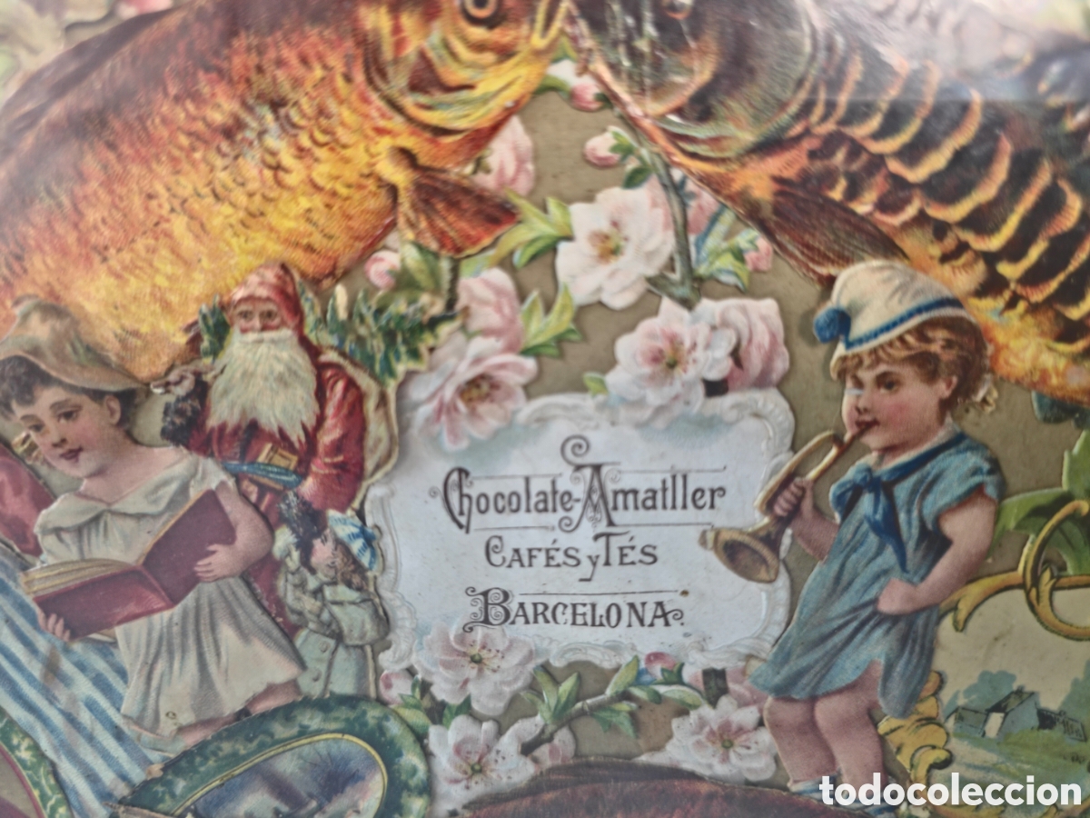 Arte: Composici&oacute;n de Cromos de la Casa Ametller - Foto 4