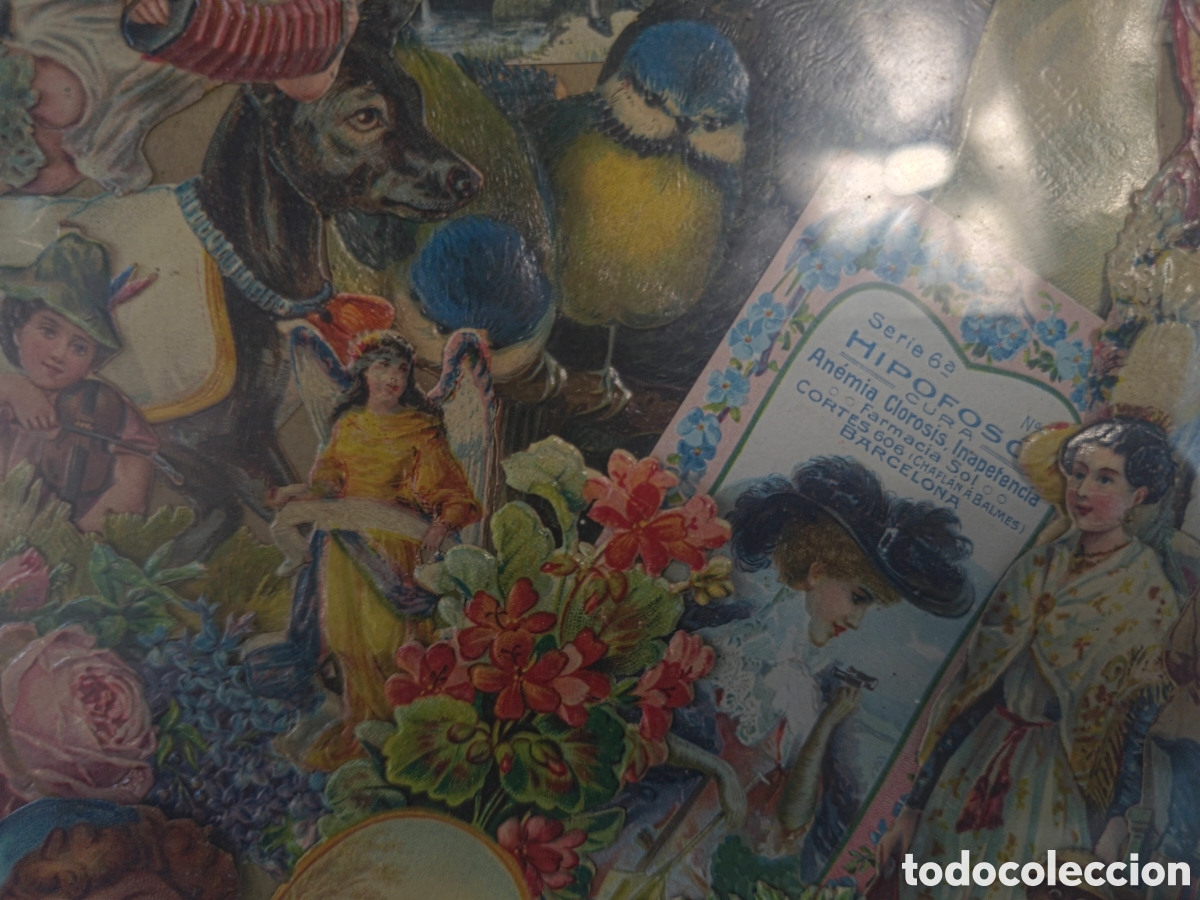 Arte: Composici&oacute;n de Cromos de la Casa Ametller - Foto 5