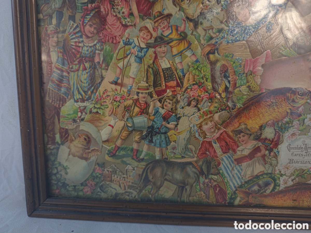 Arte: Composici&oacute;n de Cromos de la Casa Ametller - Foto 8