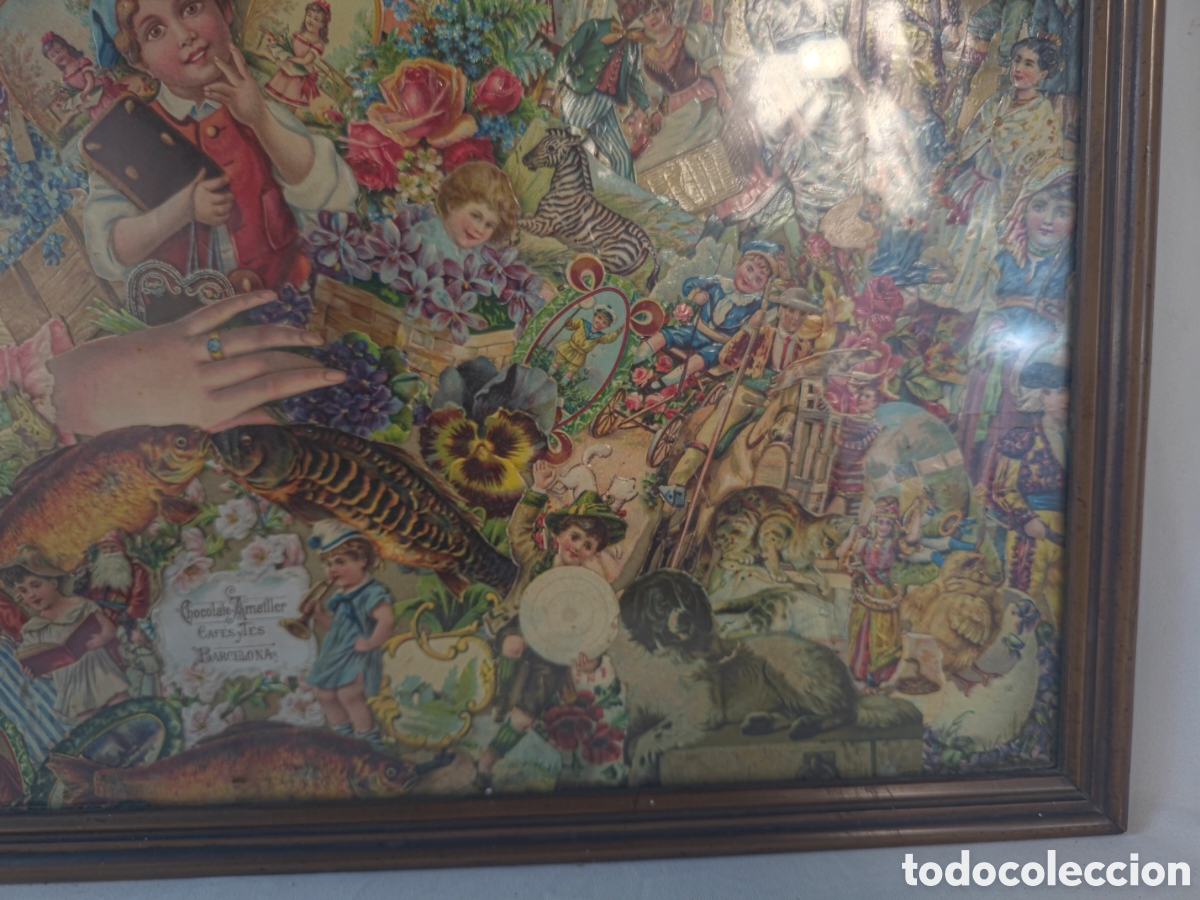 Arte: Composici&oacute;n de Cromos de la Casa Ametller - Foto 9