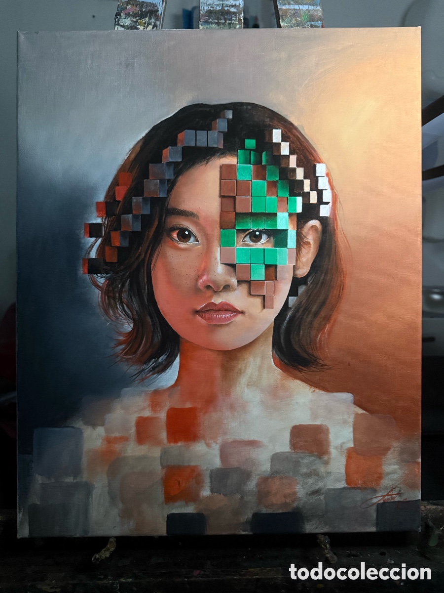 Arte: Pintura original del artista mexicano Mario Aguilar