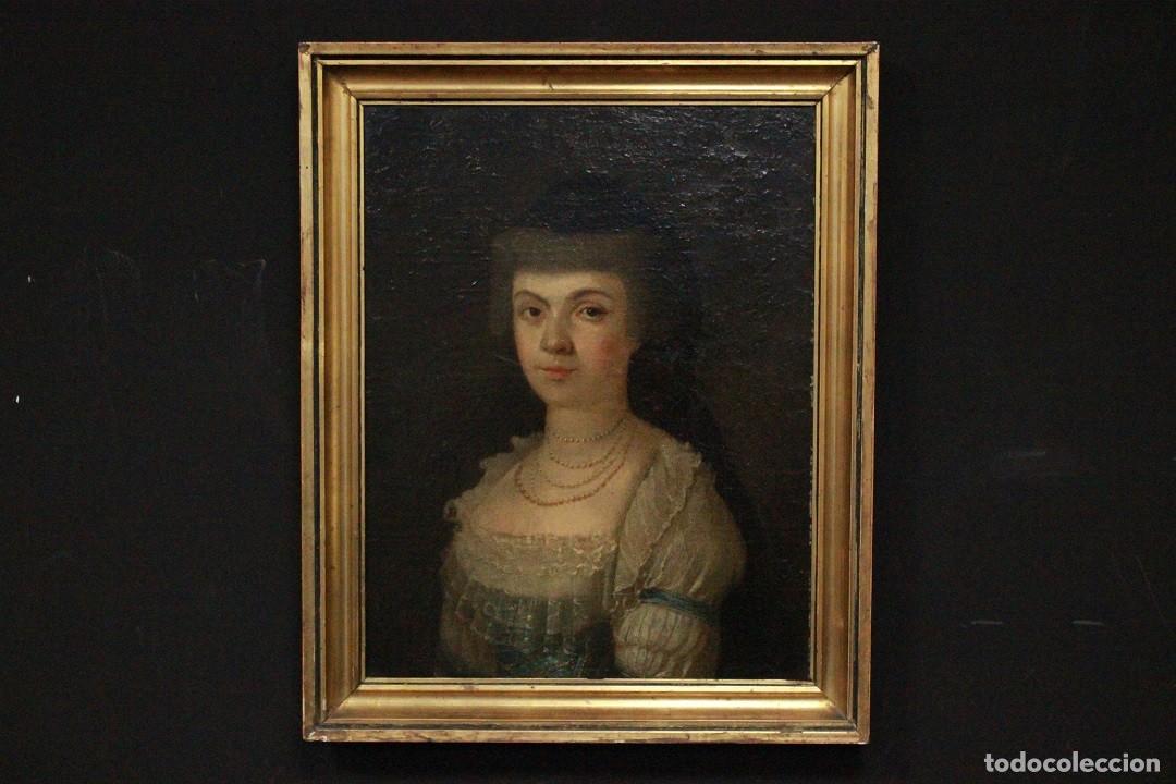 Arte: PINTURA: RETRATO DE UNA NOBLE DAMA, AUSTRIA, SIGLO XVIII