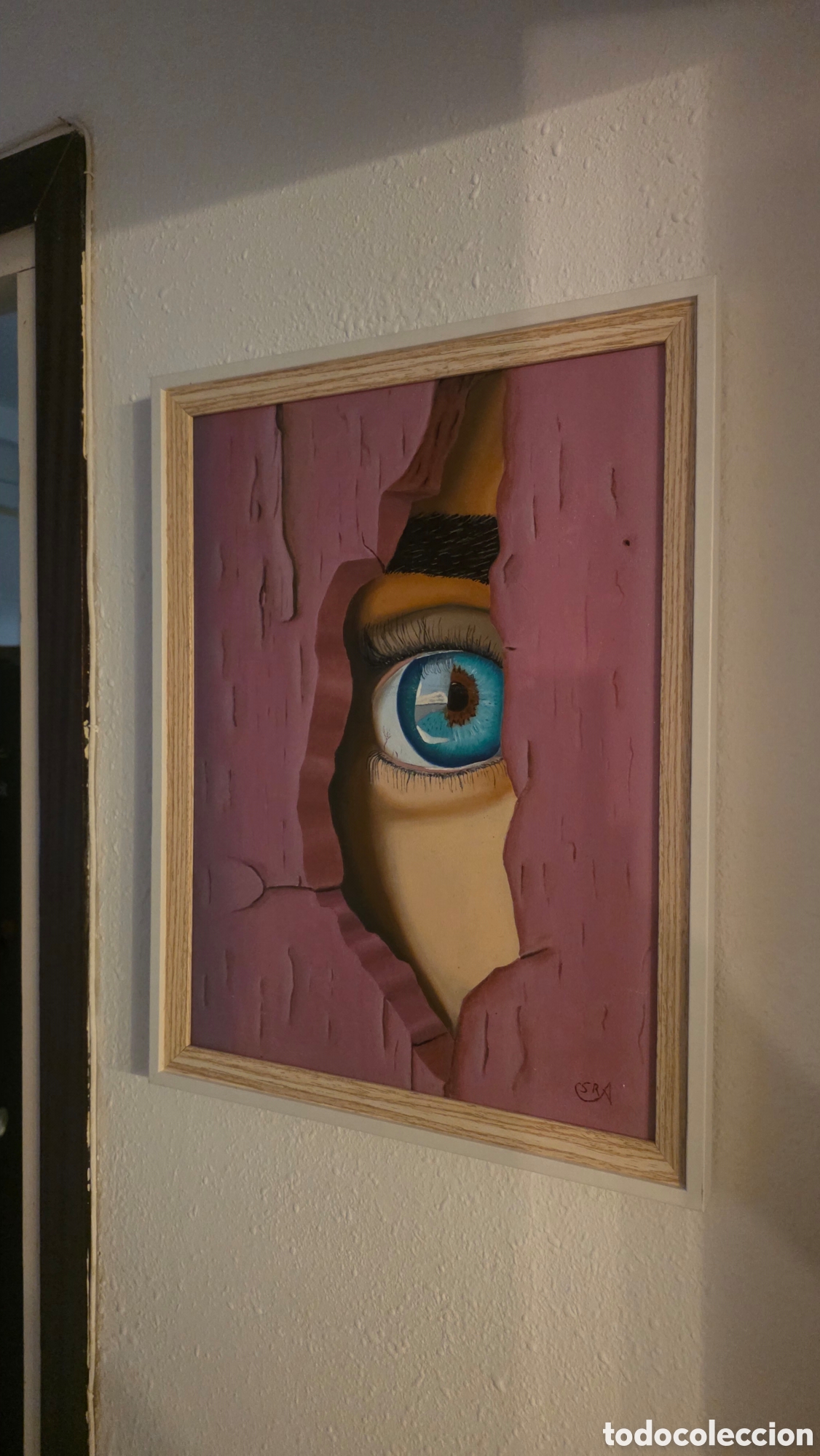 Arte: Obra &rdquo;La mirada oculta&rdquo;. 30x40 - Foto 2