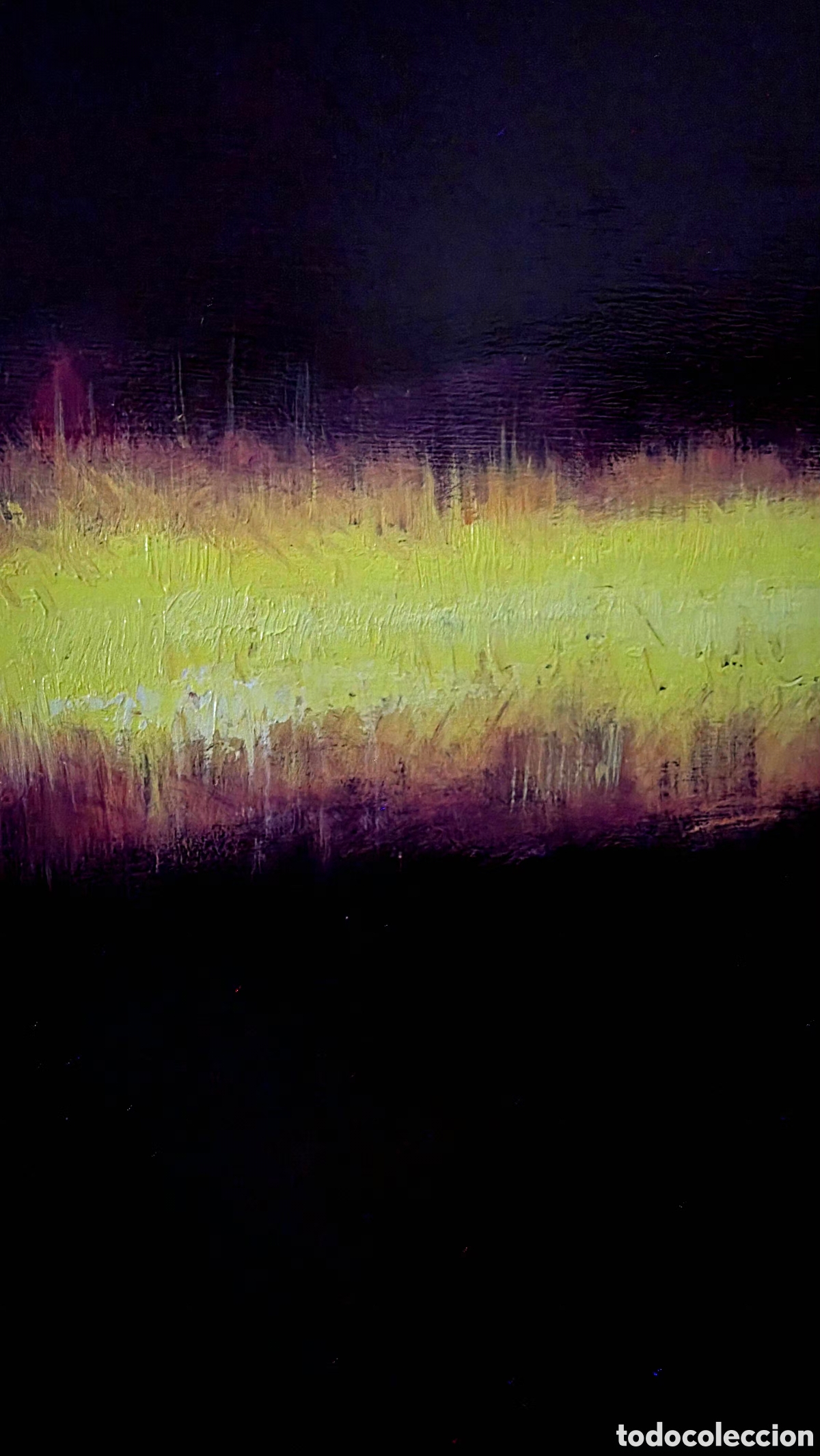Arte: &rdquo;Herida de Luz&rdquo; Obra al &oacute;leo abstracta, 60x80