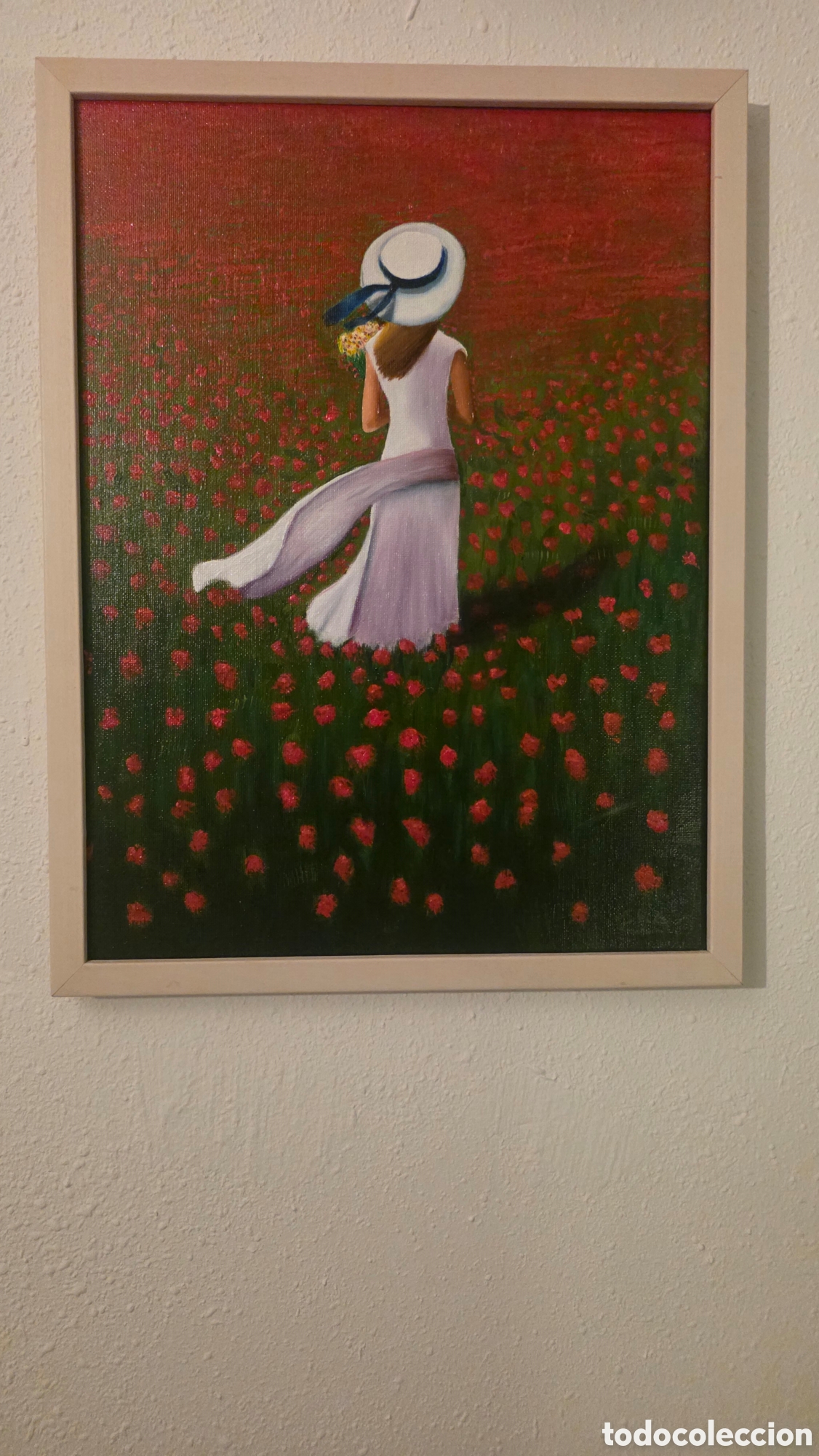 Arte: &rdquo;Alegr&iacute;a silenciosa&rdquo; Obra al &oacute;leo sobre lienzo, 30x40 sin marco.
