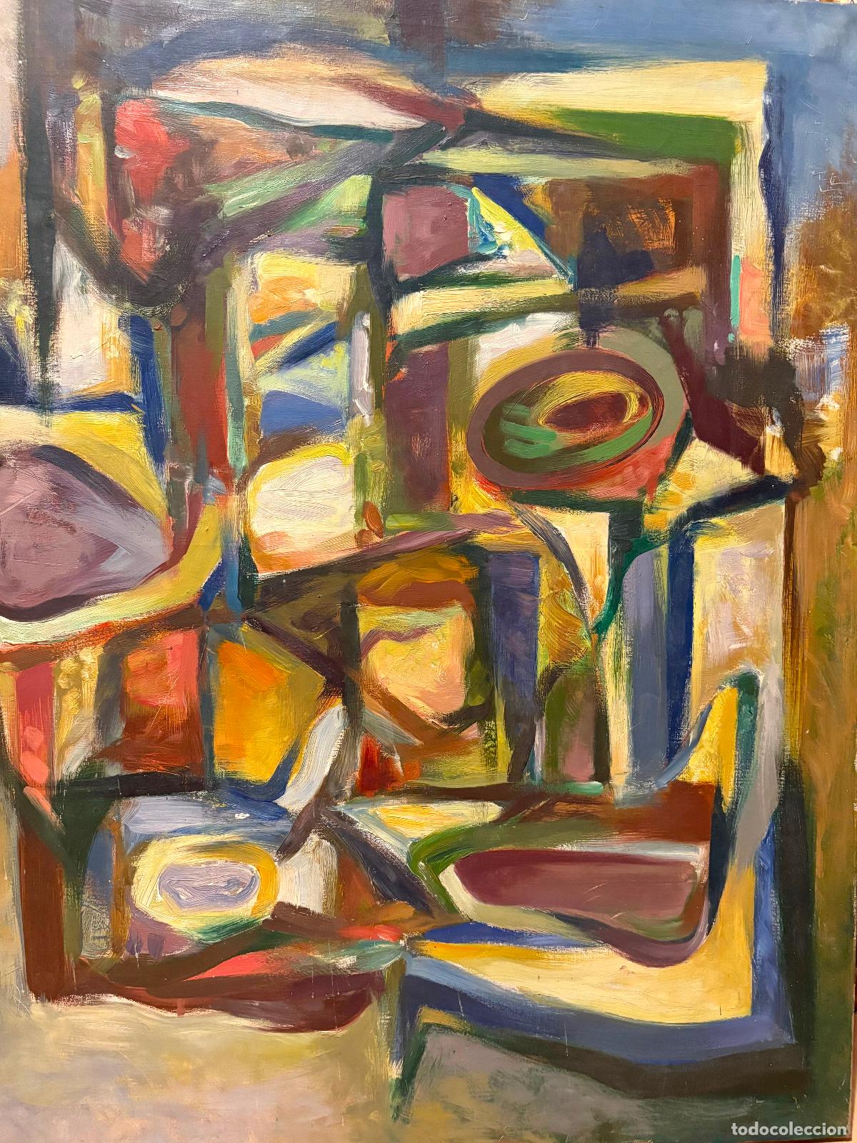 Arte: Composici&oacute;n abstracta por Manuel Mart&iacute; Fand&oacute;s ( Burriana, Castell&oacute;n 1928-2026)