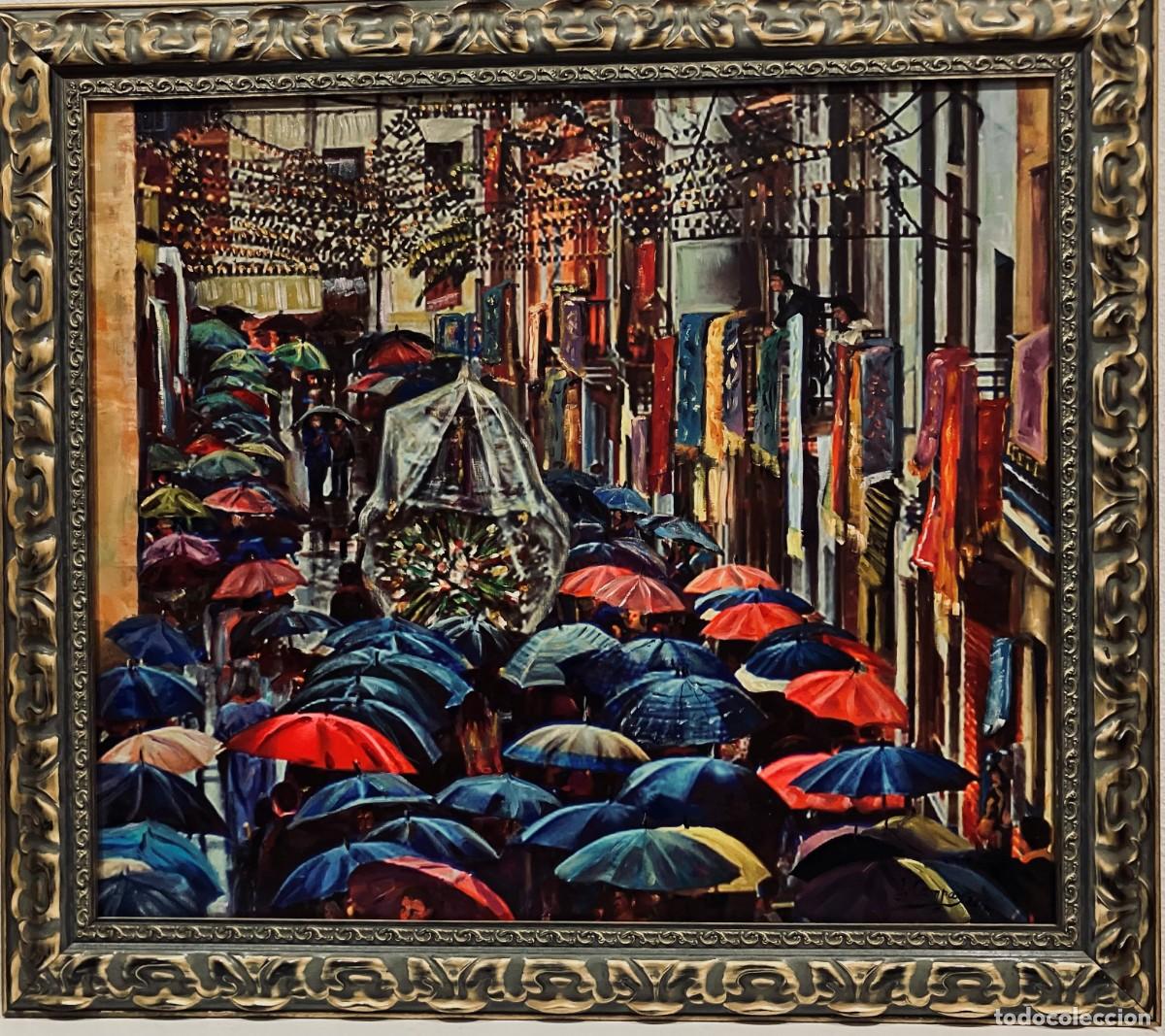 Arte: procesi&oacute;n con paraguas (2012)