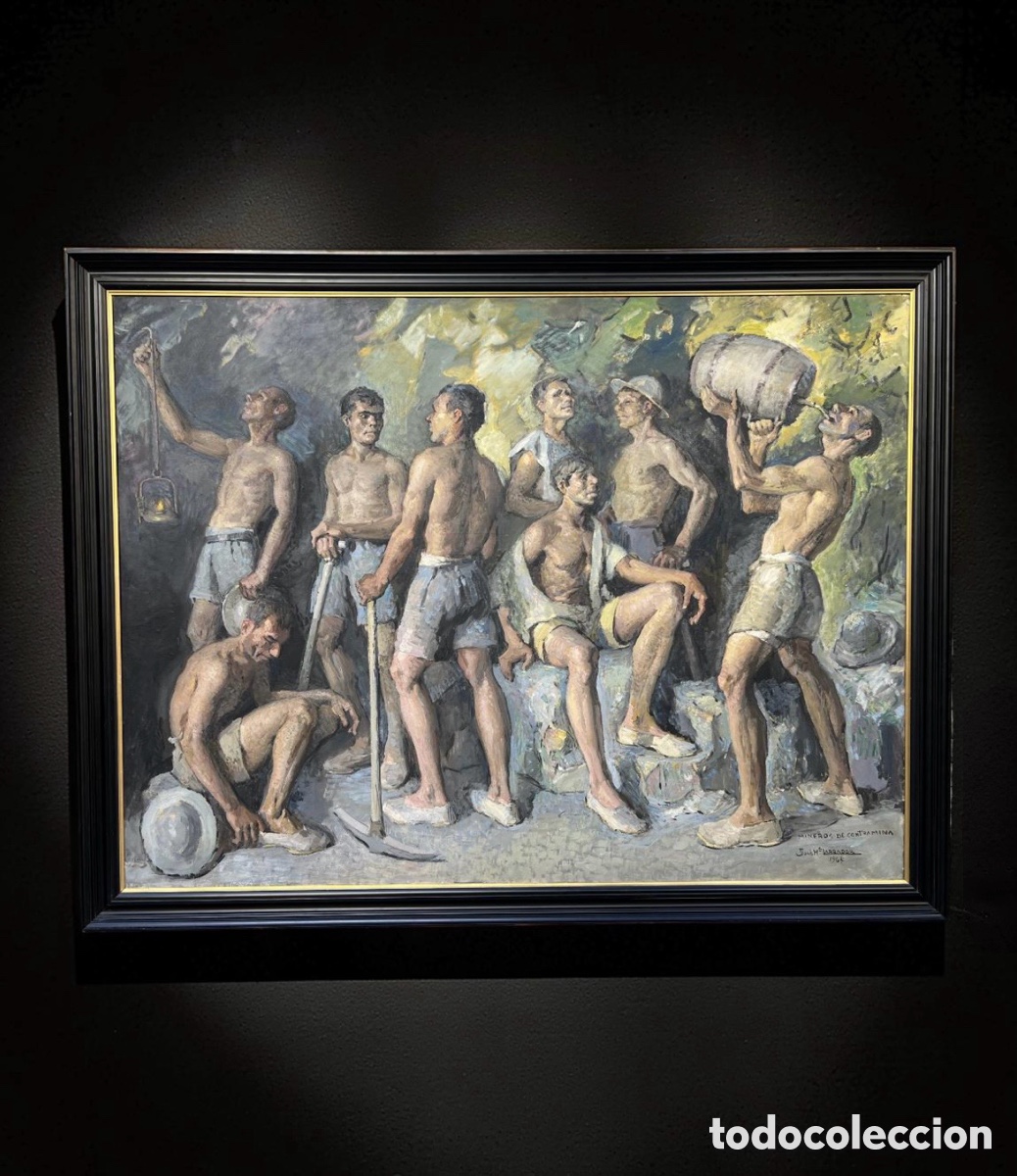 Arte: MINEROS DE CONTRAMINA (JOS&Eacute; MAR&Iacute;A LABRADOR, 1964)