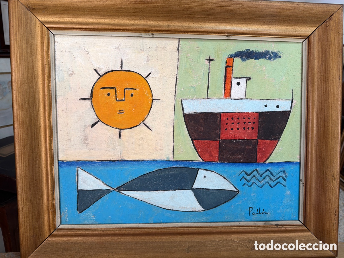 Arte: PAILOS. &ldquo;MARINA&rdquo;. &Oacute;leo sobre lienzo