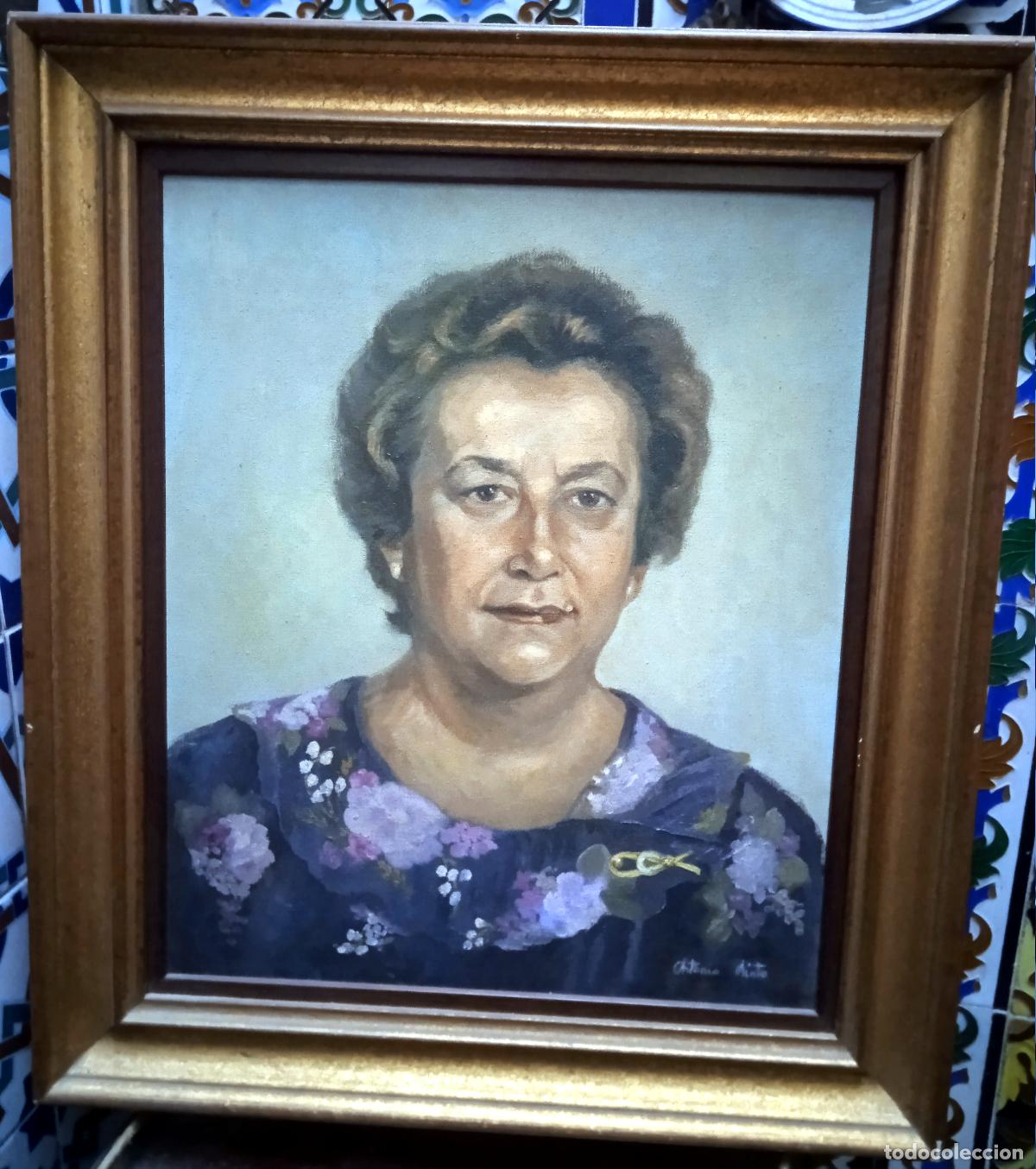 Arte: Antonia Nieto Saltar (Sevilla, 1947): Autorretrato.