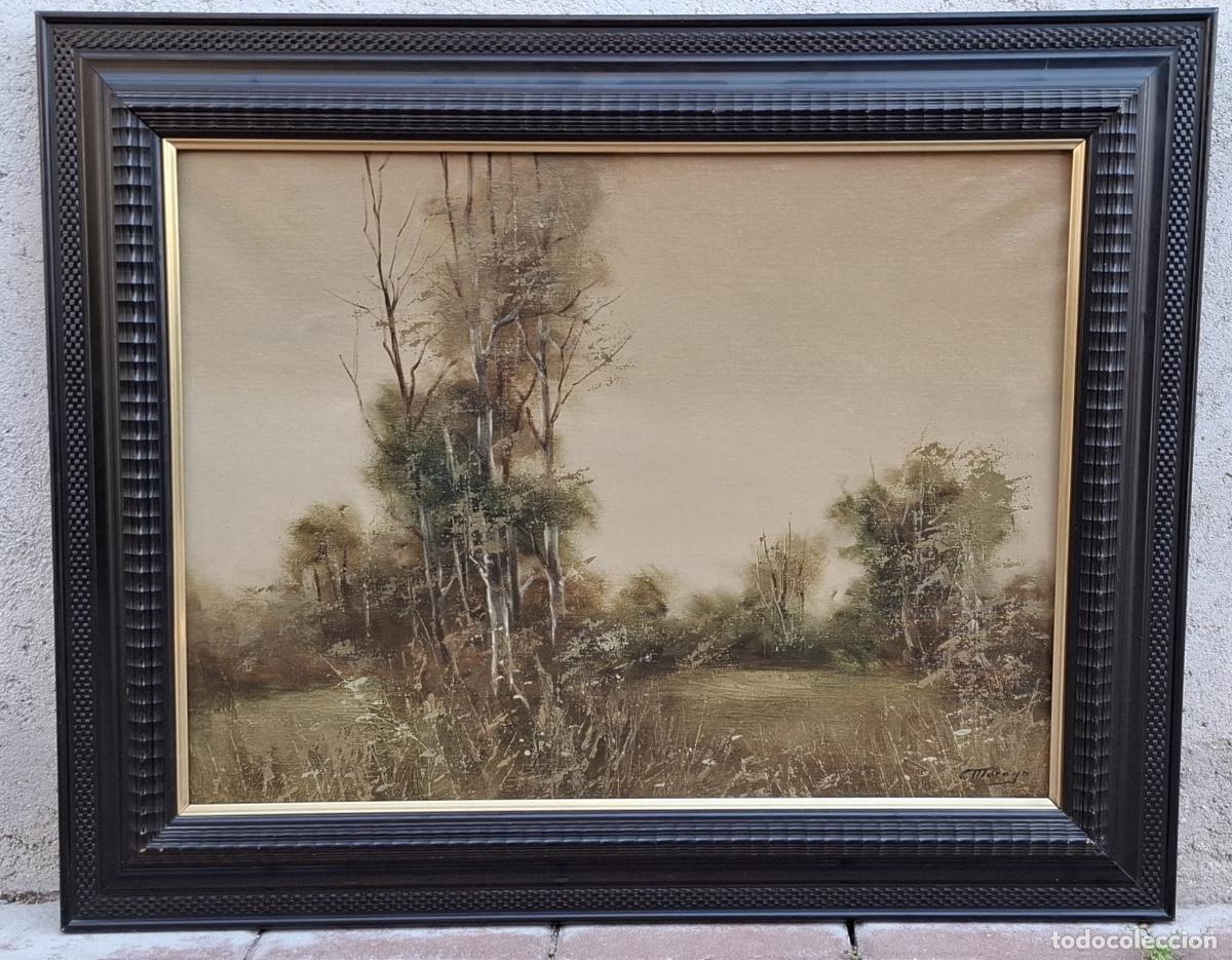 Arte: Cuadro paisaje pintor Carlos Monago