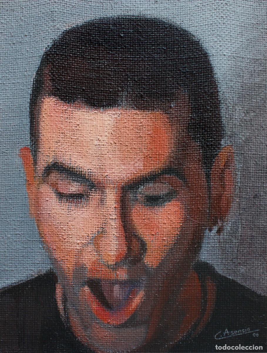 Arte: Autorretrato expresivo II - Carlos Asensio