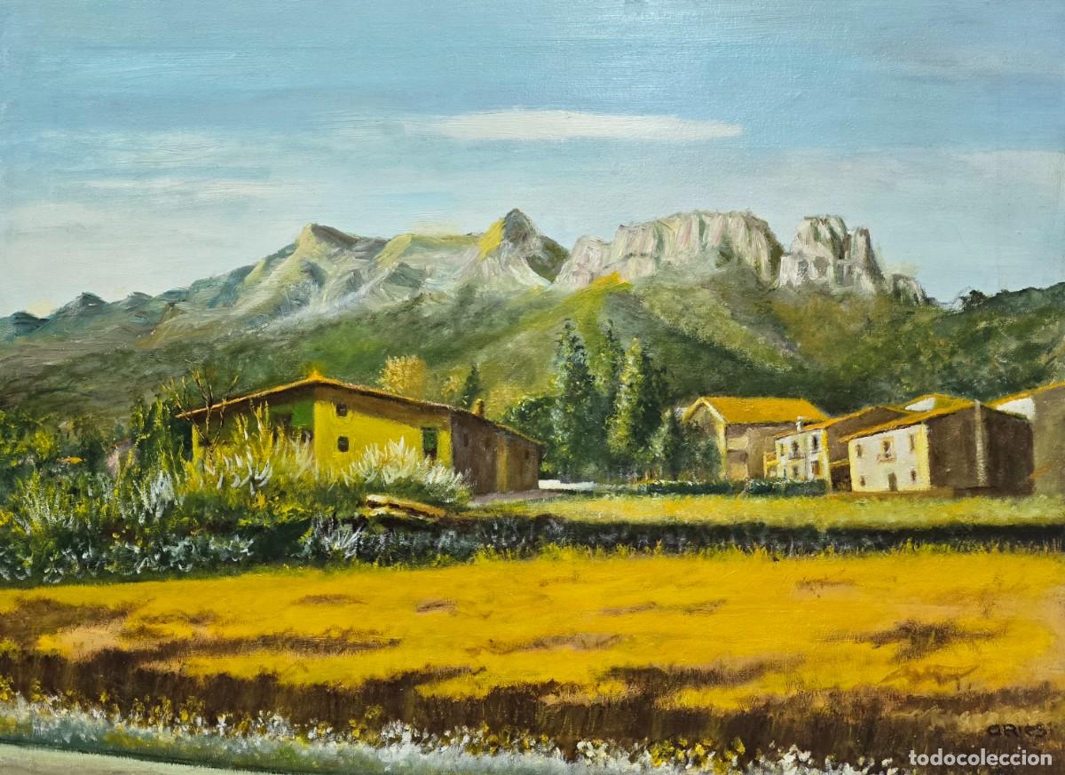 Arte: &Oacute;leo sobre tela de &Aacute;ngel R&iacute;es