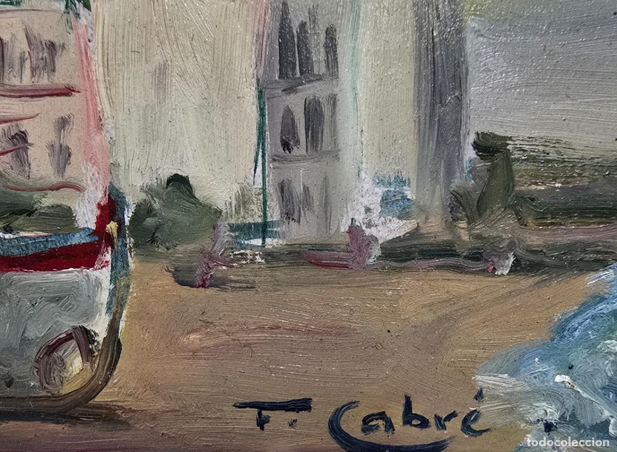 Arte: &Oacute;leo sobre tabla de Francesc Cabr&eacute; (1945) - Foto 4