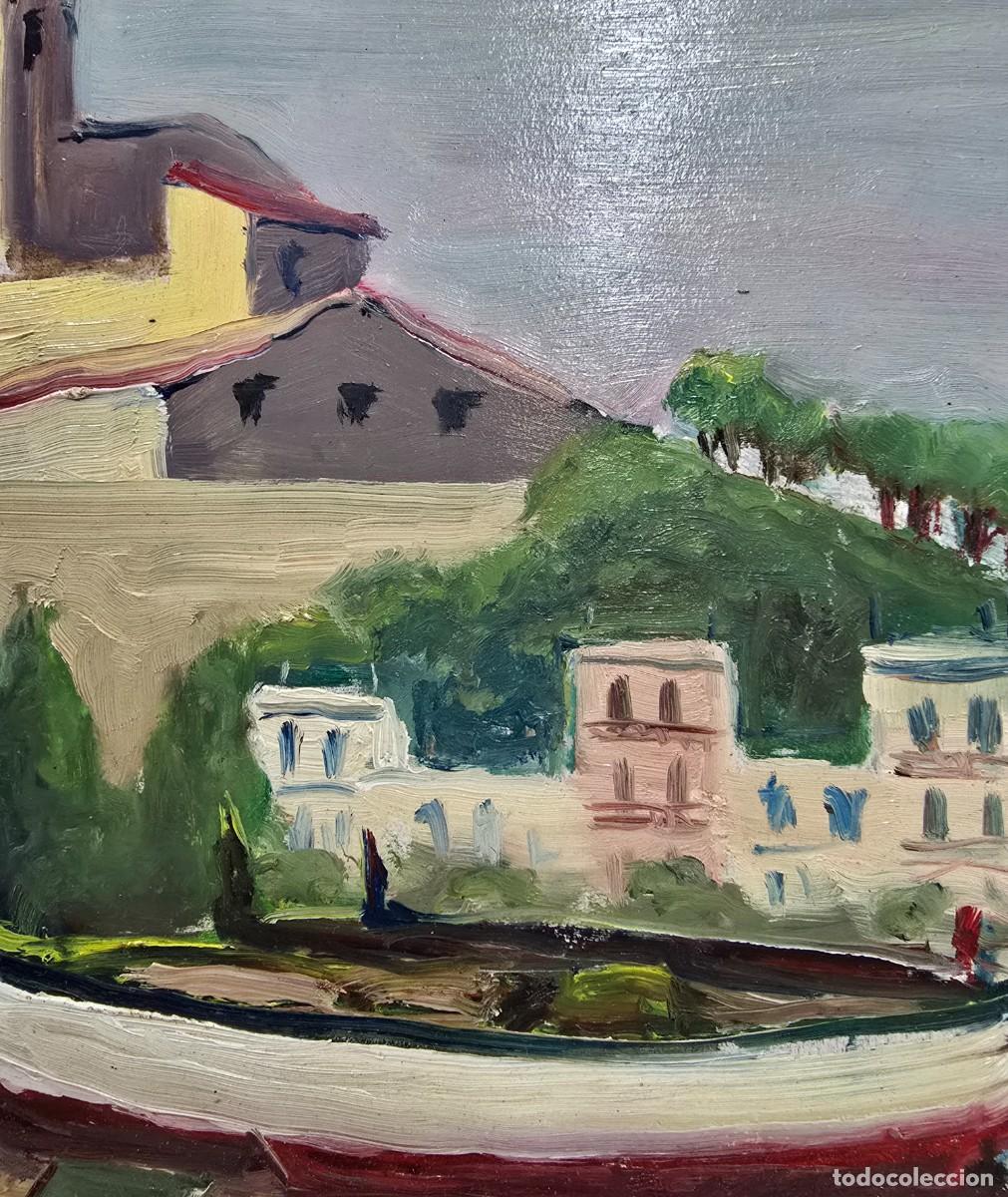 Arte: &Oacute;leo sobre tabla de Francesc Cabr&eacute; (1945) - Foto 8