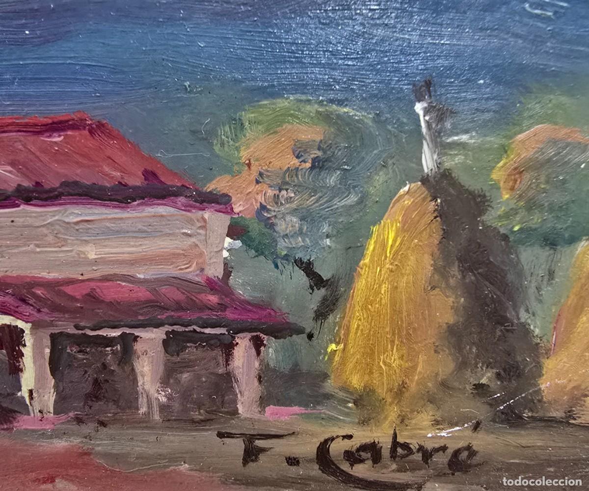 Arte: &Oacute;leo sobre tabla de Francesc Cabr&eacute; (1945) - Foto 4