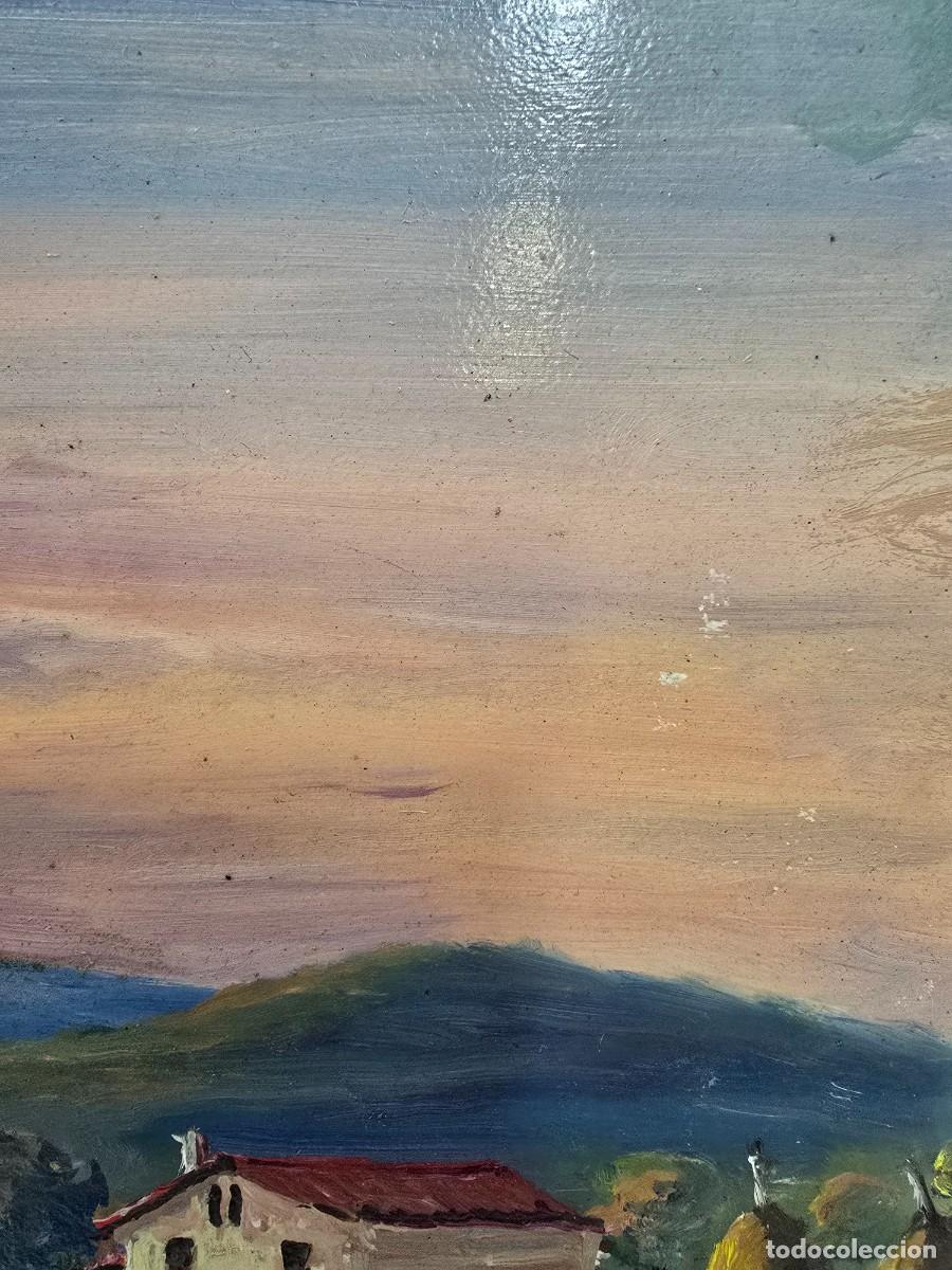 Arte: &Oacute;leo sobre tabla de Francesc Cabr&eacute; (1945) - Foto 6
