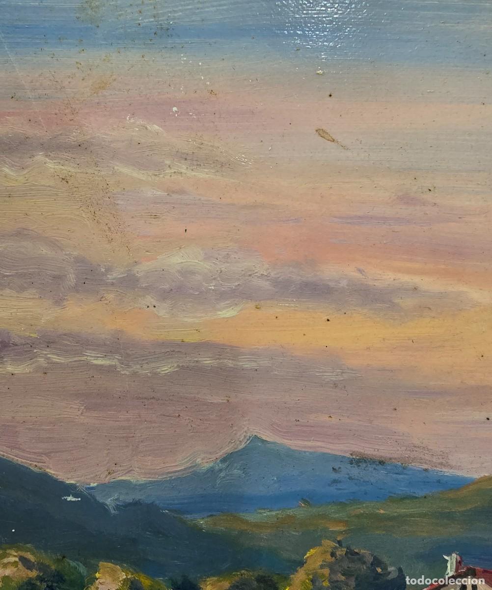 Arte: &Oacute;leo sobre tabla de Francesc Cabr&eacute; (1945) - Foto 8