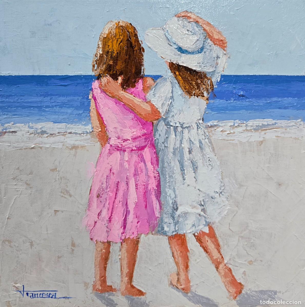 Arte: &Oacute;leo sobre tela de Francesca Escobar (1972)