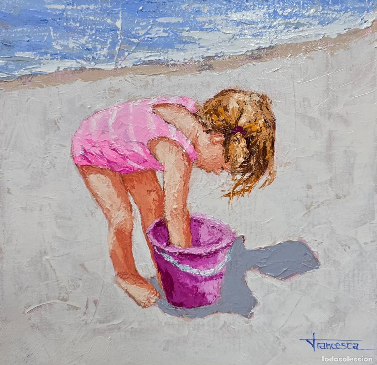 Arte: &Oacute;leo sobre tela de Francesca Escobar (1972)