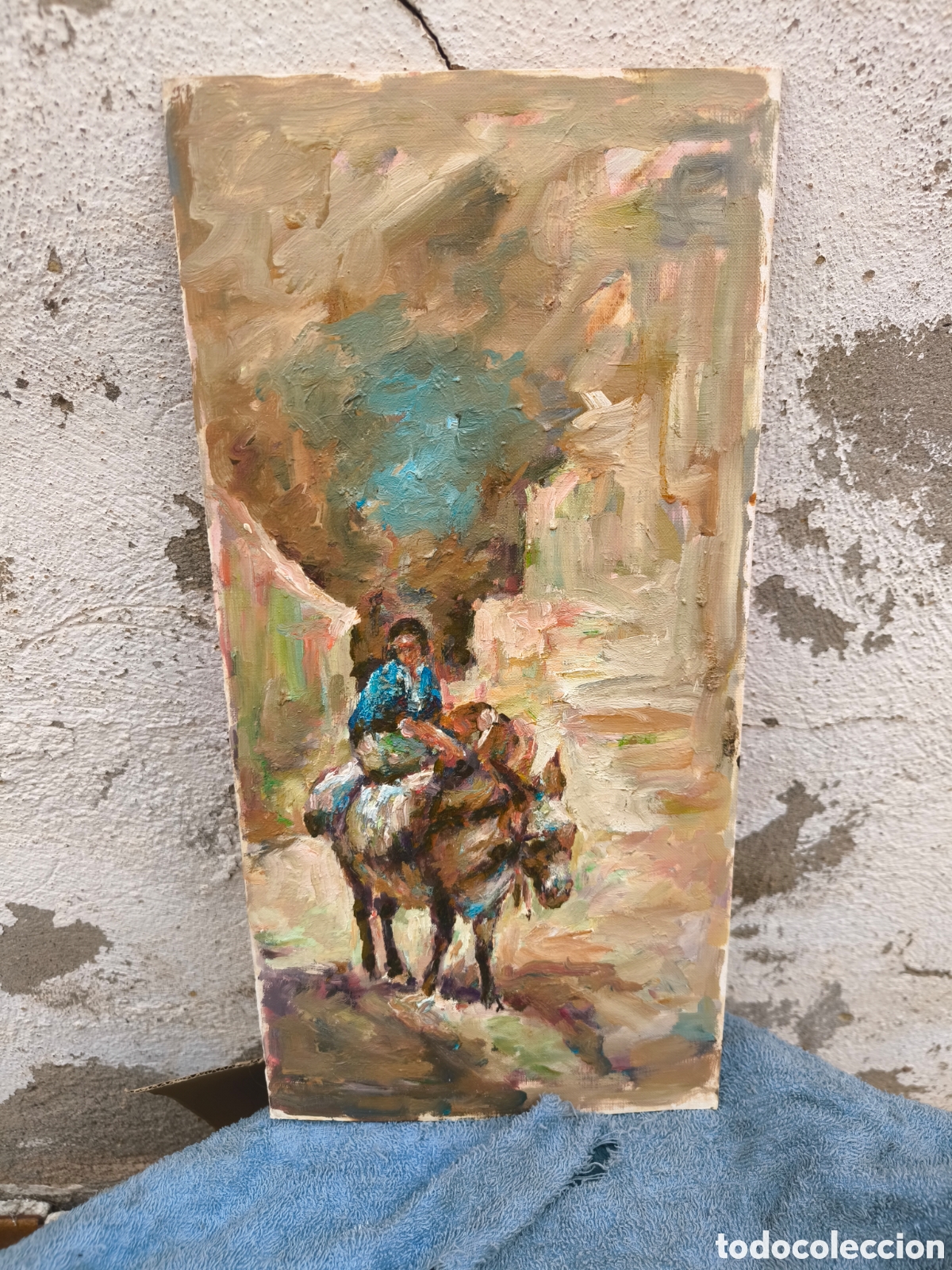Arte: Mujer de pueblo ( hecho a mano )