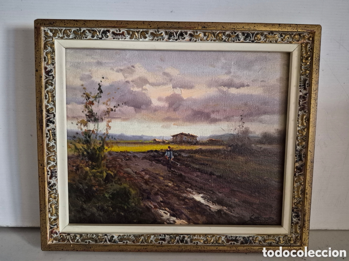 Arte: Salvador caballero, oleo/tela. Firmado