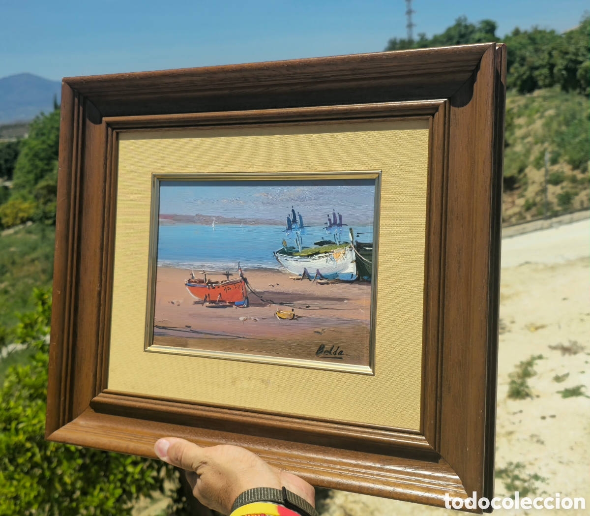 Arte: Oleo Marino Belda firmado