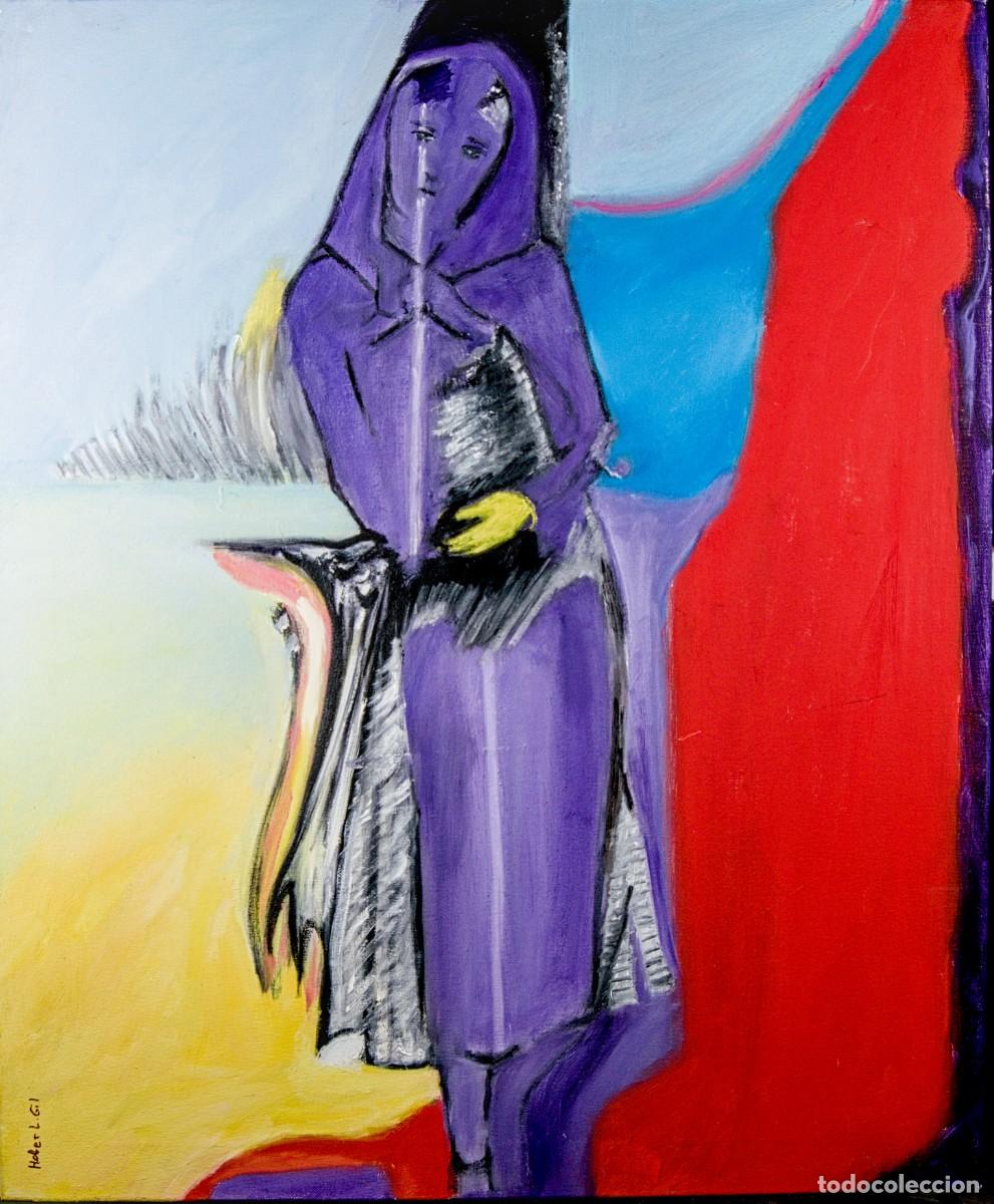 Arte: HEBER LUIS GIL AMEIJEIRAS - &Oacute;LEO ORIGINAL &rdquo;LA ENFERMERA DE LA REP&Uacute;BLICA&rdquo; (2014) - NEOFAUVISMO