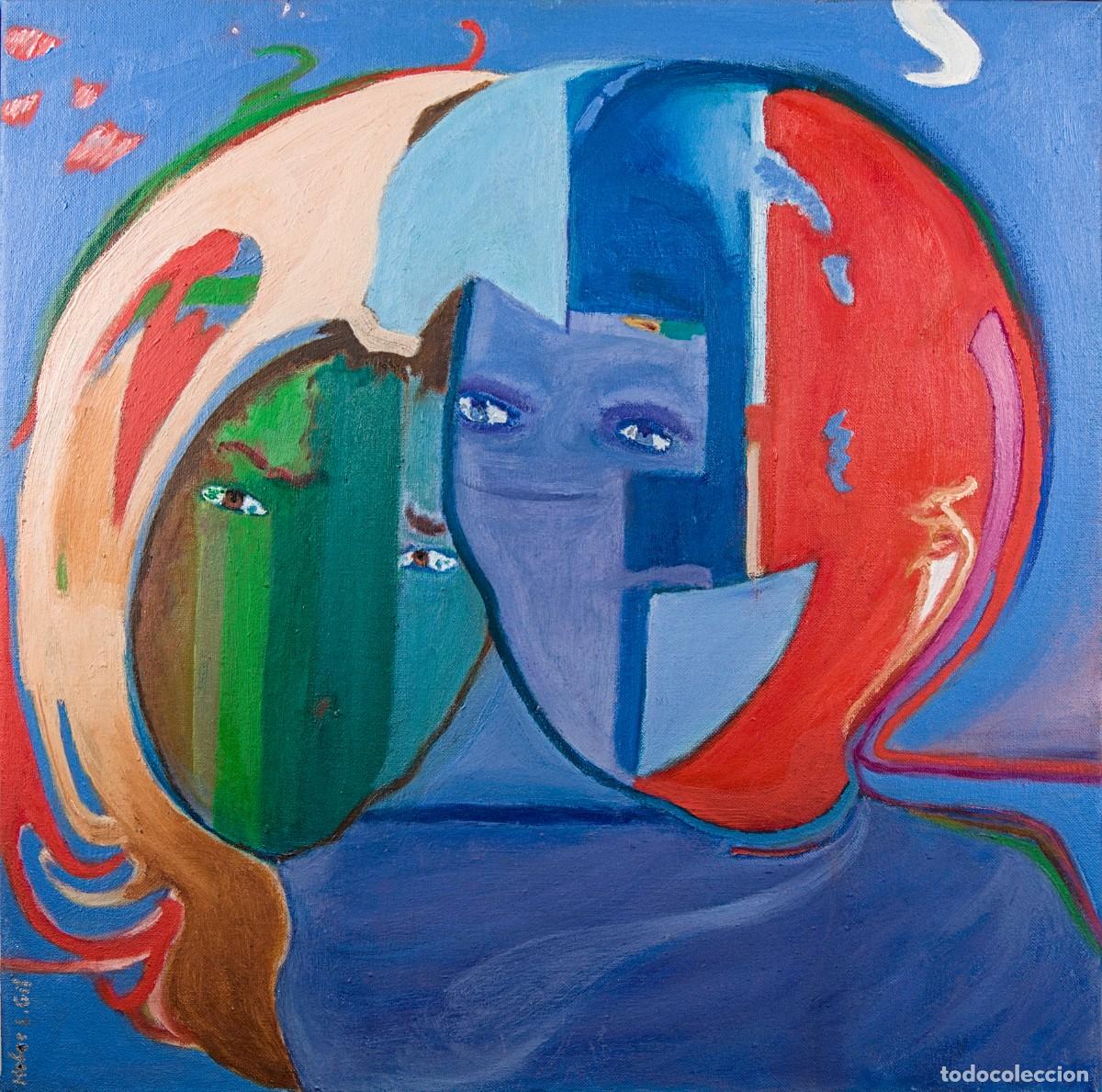 Arte: HEBER LUIS GIL AMEIJEIRAS - &Oacute;LEO ORIGINAL &rdquo;PAREJA EST&Aacute;NDAR HOMOLOGADA&rdquo; (2010) - NEOFAUVISMO - 50x50