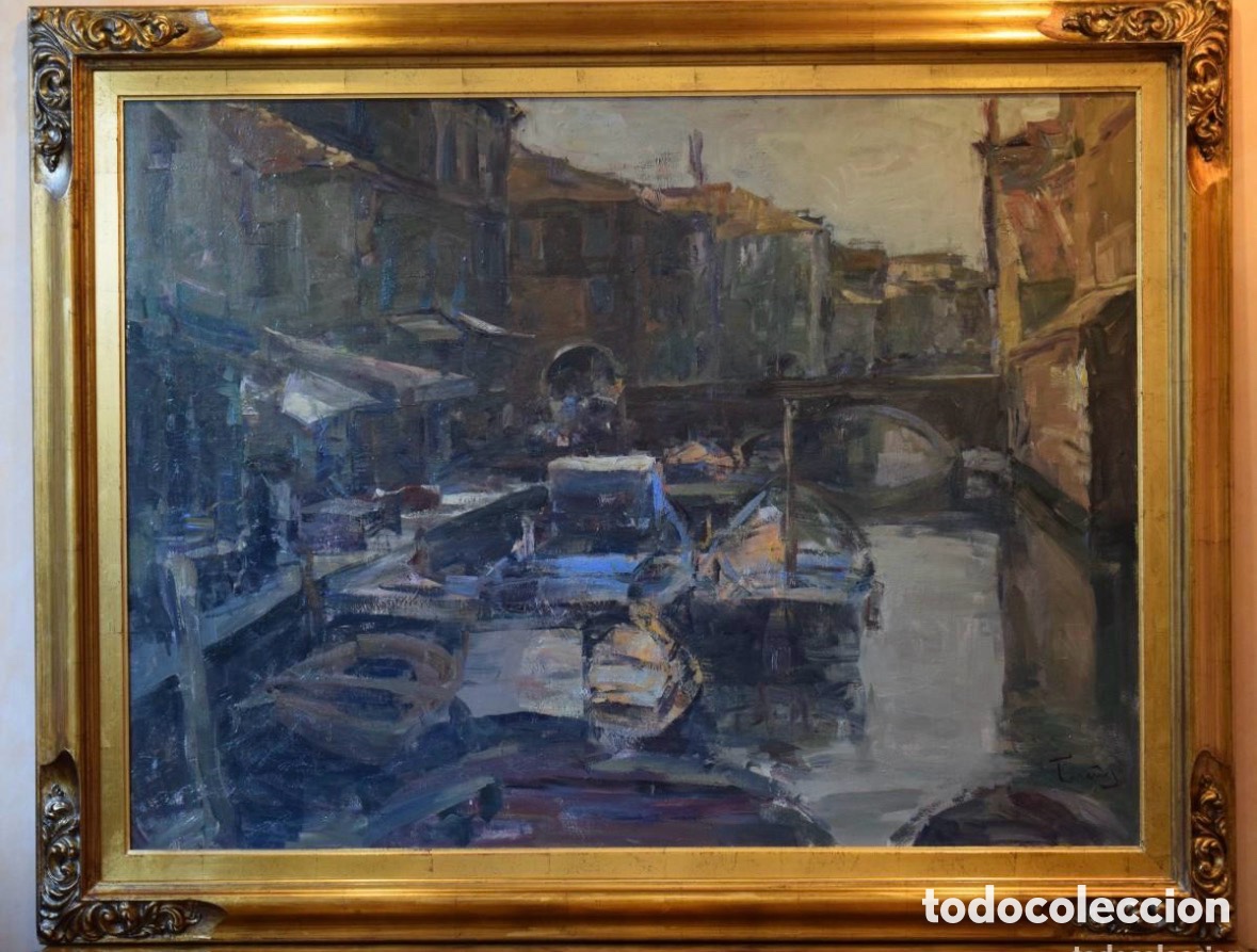 Arte: Josep Crua&ntilde;as. Chioggia El Veneto Italy