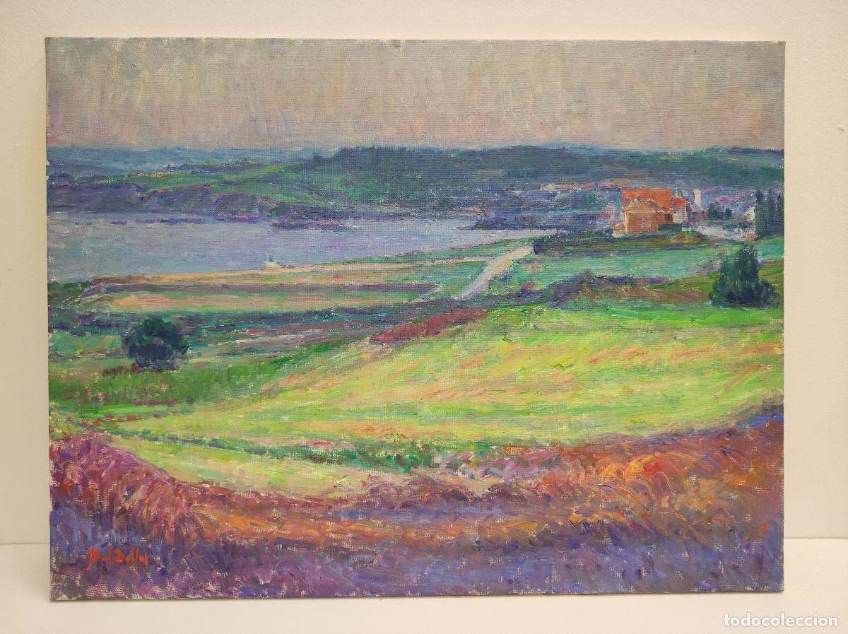 Arte: Francisco Abad Doblas # Entrada al puerto de Luanco, Asturias