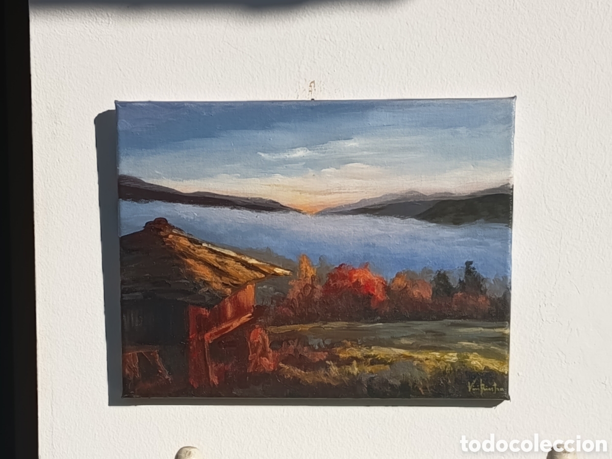 Arte: Atardecer en Asturias