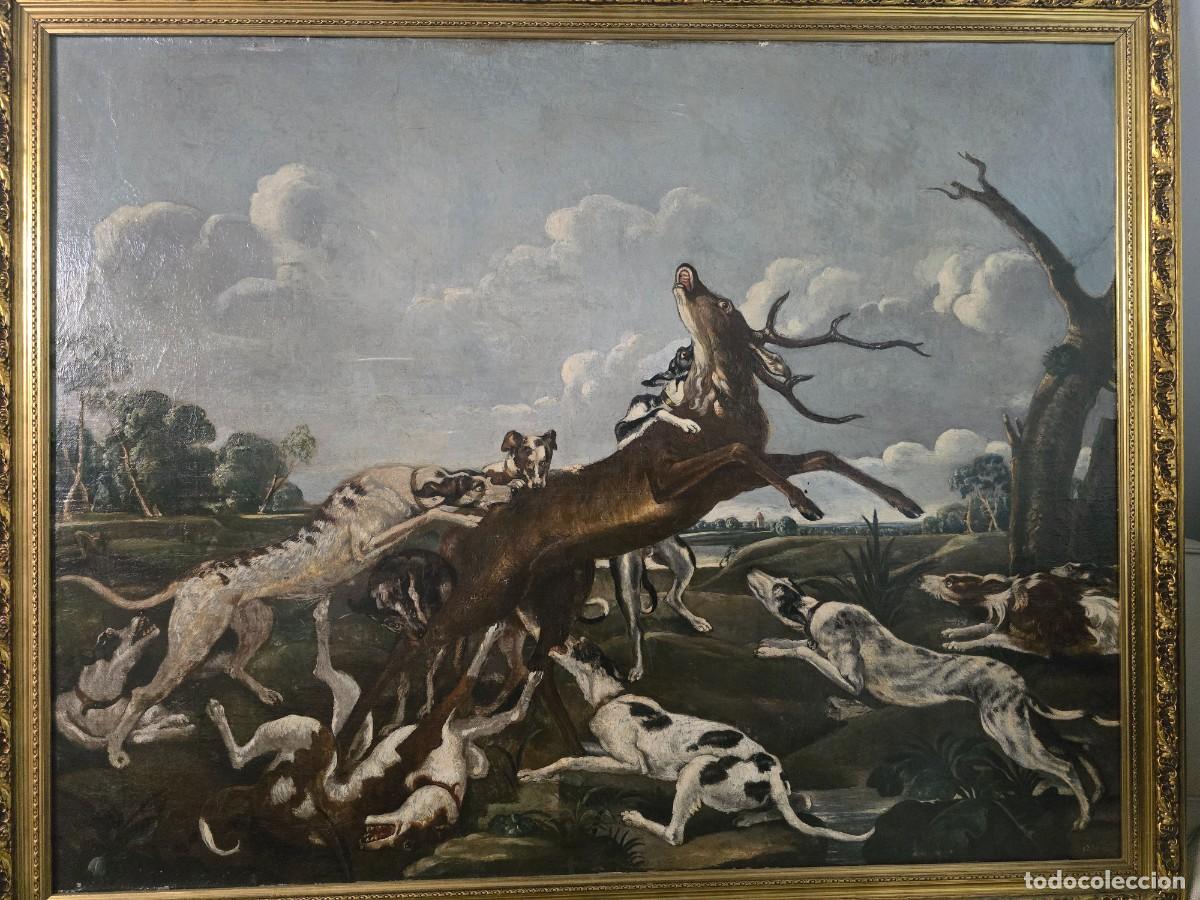 Arte: ANTIGUA REPRODUCCION OBRA DE CAZA DE PAUL DE VOS.