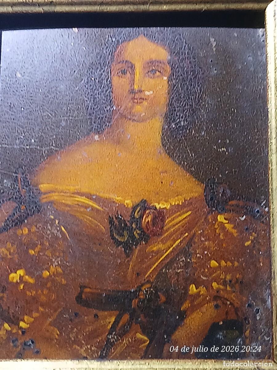 Arte: Magn&iacute;fica miniatura al &oacute;leo, Princesa, Gran Duquesa &oacute; similar.