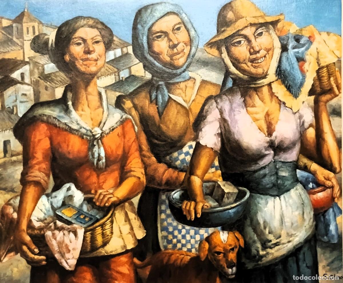 Arte: CAMPESINAS CASTELLANOS - FIRMADO