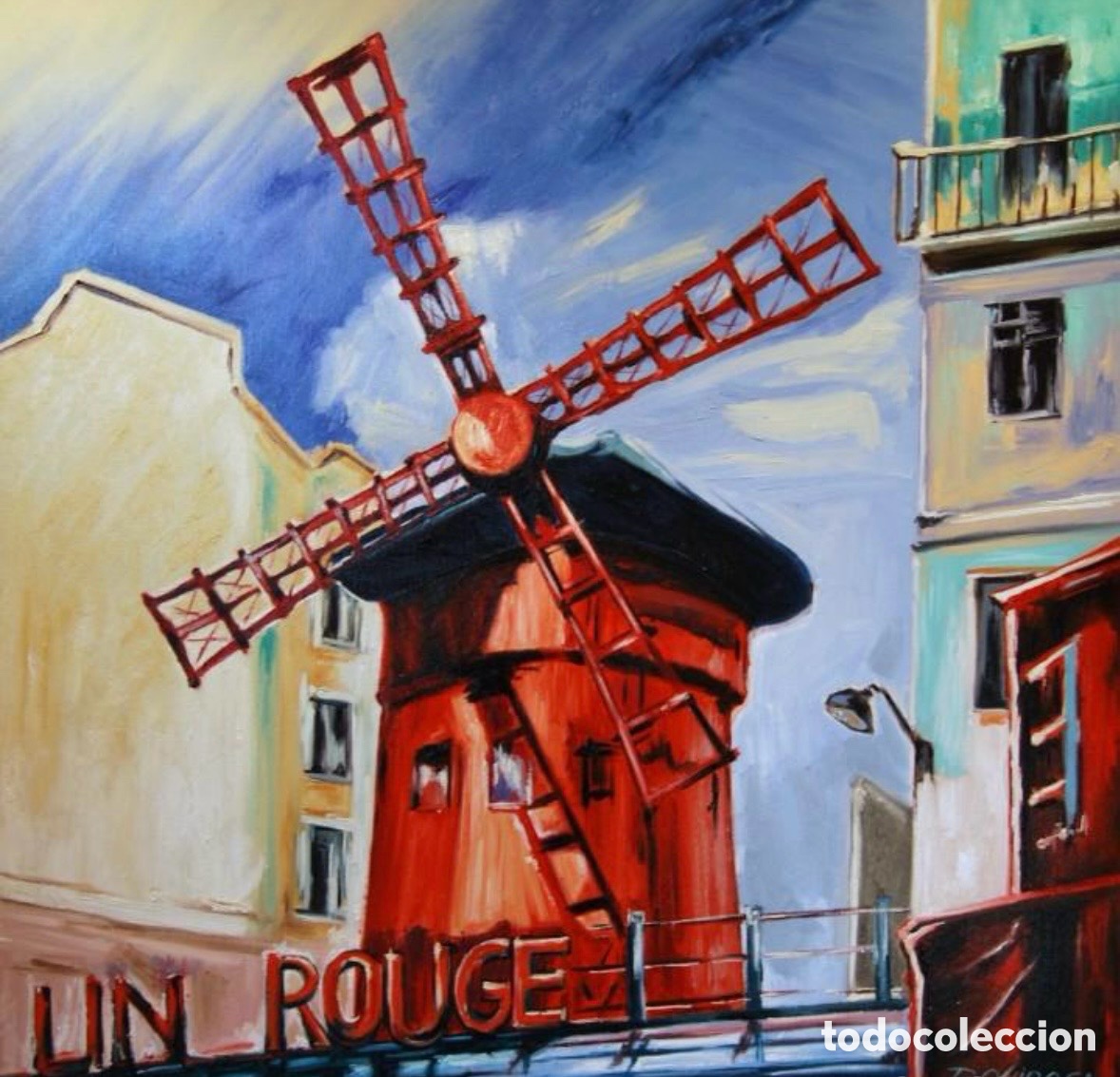 Arte: Ricardo Quiroga &Oacute;leo Moulin Rouge
