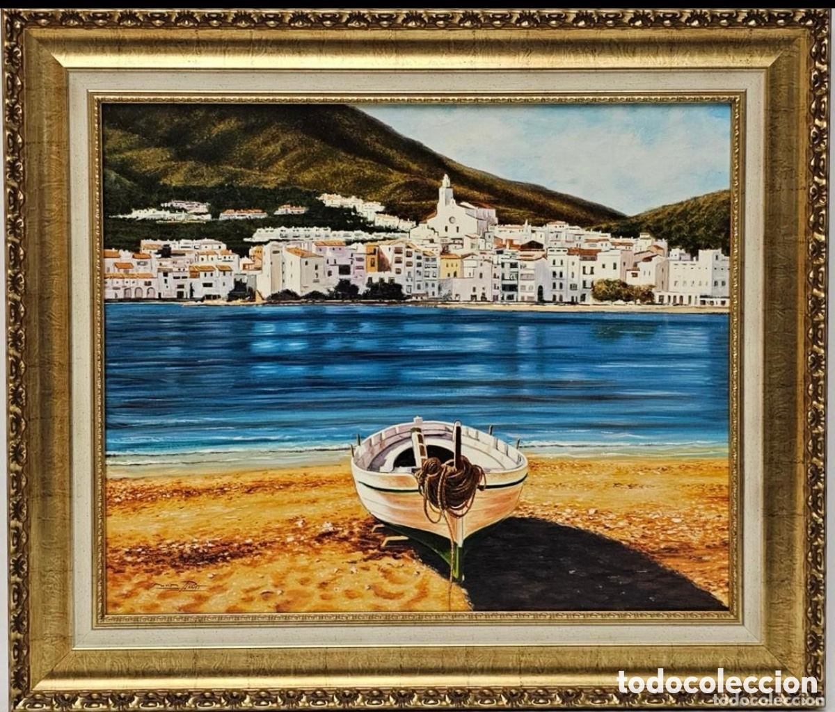 Arte: Cadaqu&eacute;s &Oacute;leo de David Planet