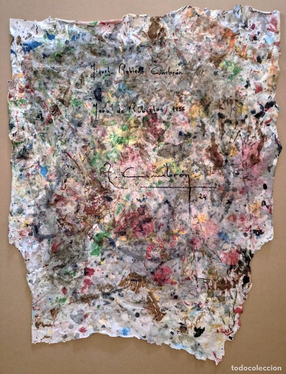 Arte: PINTURA ABSTRACTA SOBRE TRAPO - Foto 2