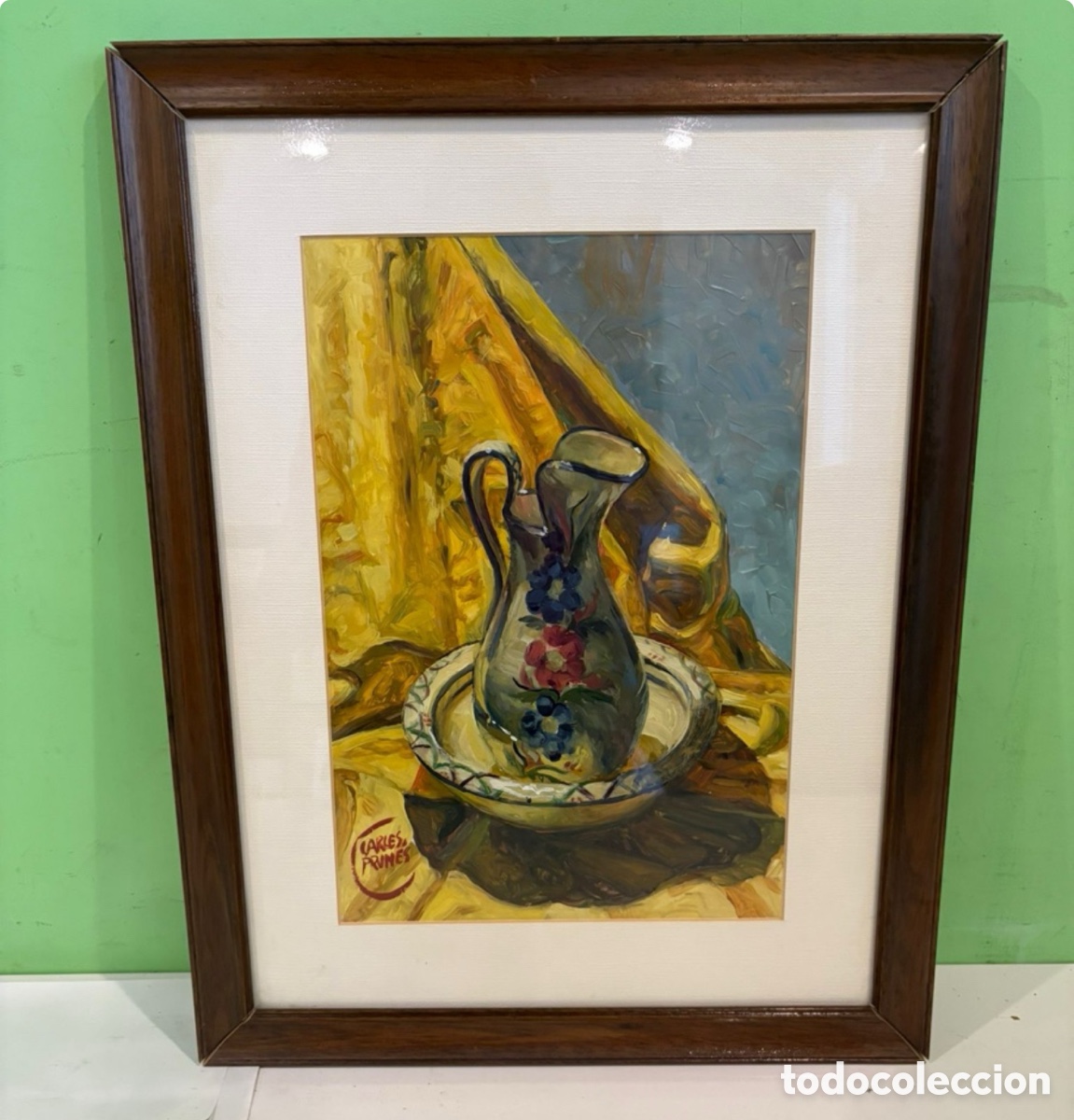 Arte: Carles Prun&eacute;s (Barcelona, 1937-2017) Bodeg&oacute;n original &oacute;leo sobre lienzo firmado .