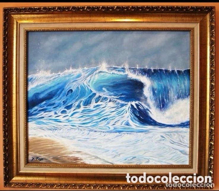 Arte: Xavier Foix&aacute; cuadro al &oacute;leo