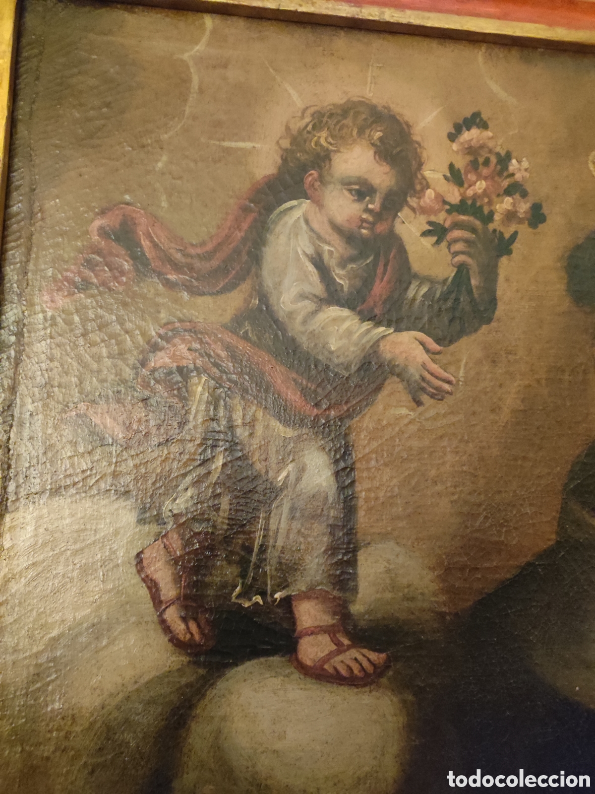 Arte: Fraile orante con &aacute;ngel - Foto 2