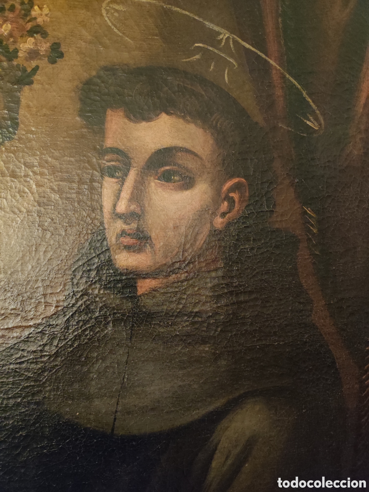 Arte: Fraile orante con &aacute;ngel - Foto 4
